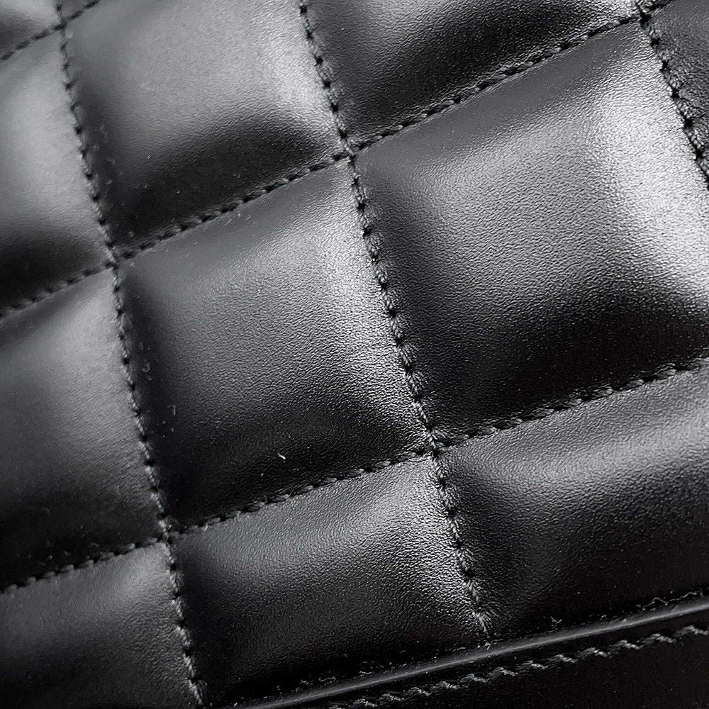 Gucci Shoulder Bag Deco Mini Chain Bag Leather Black — view 7