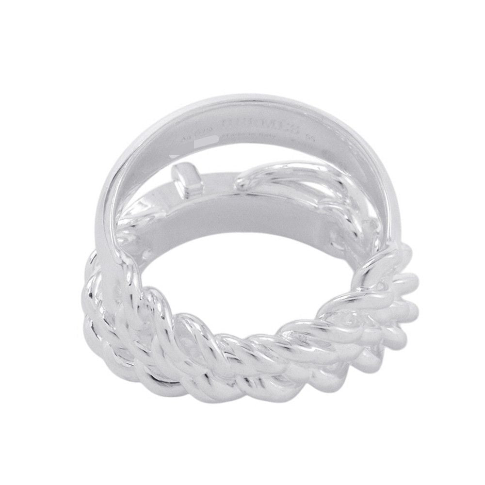 Hermes Ring Book le Series Inflexible Silver 55 — view 4