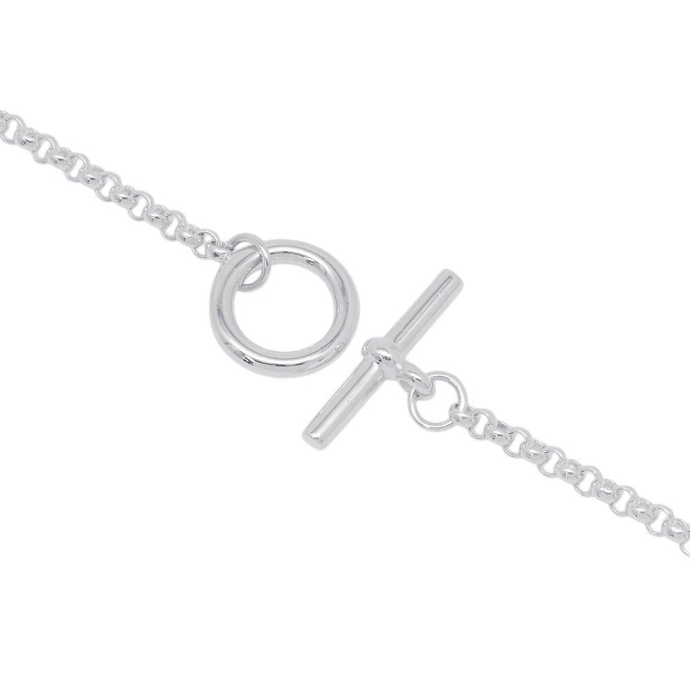 Hermes Necklace Chaine D'ancre GM Silver Pendant — view 4