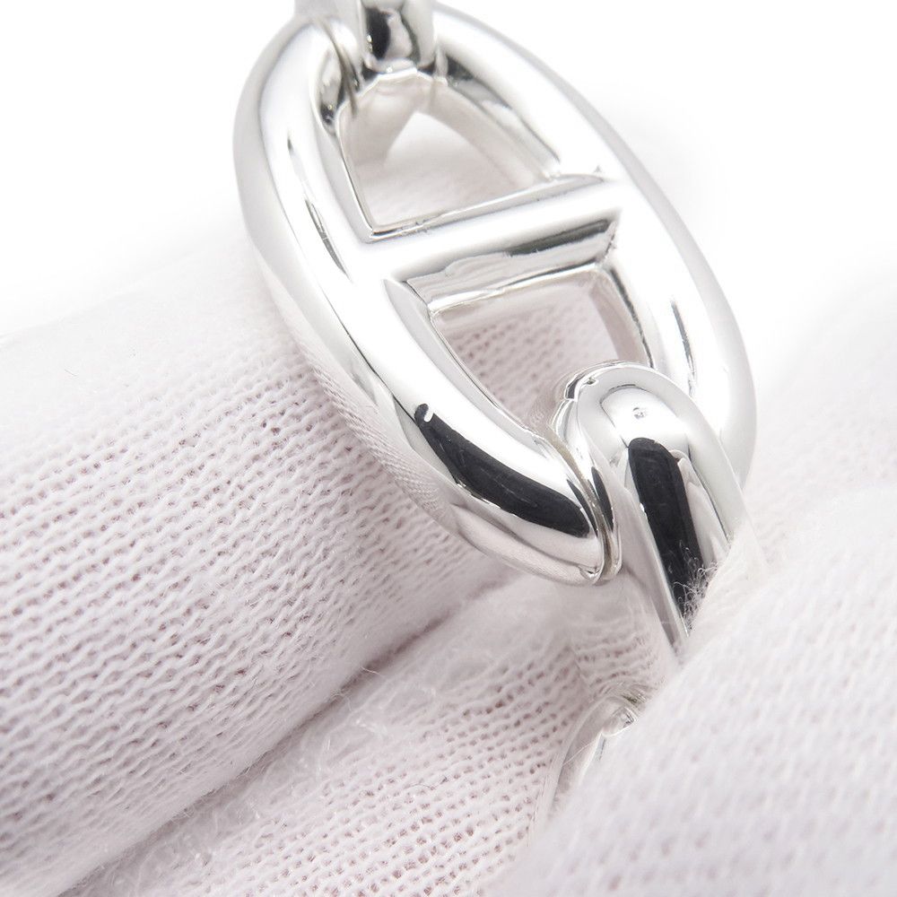 Hermes Necklace Chaine D'ancre GM Silver Pendant — view 5