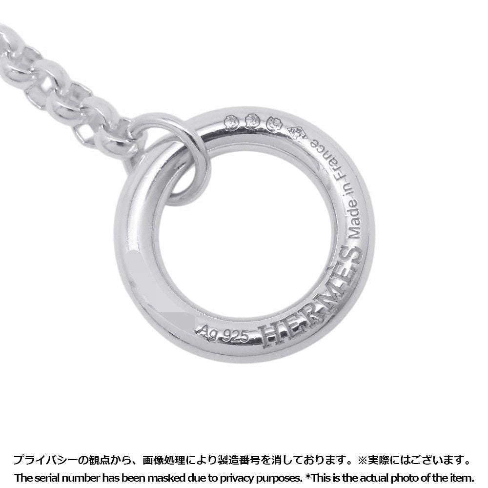 Hermes Necklace Chaine D'ancre GM Silver Pendant — view 7
