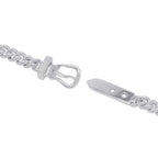 Hermes Necklace Book le Series Inflexible Silver PM 40 — view 5