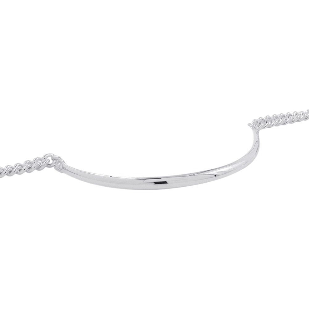 Hermes Necklace Book le Series Inflexible Silver PM 40 — view 2