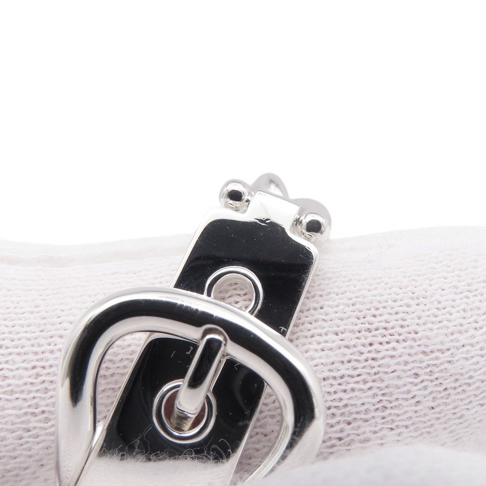 Hermes Necklace Book le Series Inflexible Silver PM 40 — view 6