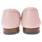 Hermes Moccasin Royal Calf Leather Loafers Shoes Pink — view 3