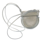 Celine Logo Printed Trumpet Shoulder Bag Print Silver — view 2