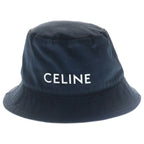 Celine Bucket Hat Logo Print Black — view 4