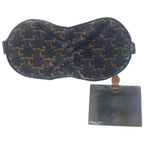 Celine Triomphe Canvas Travel Kit Pouch Brown — view 6