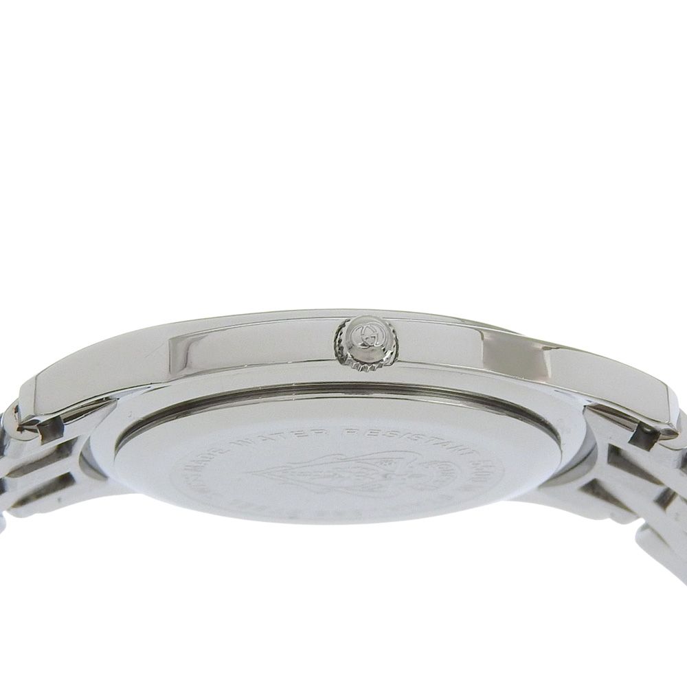 Gucci Stainless Steel Quartz Analog Display Boys Black Dial Watch — view 6