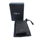 Dior Bifold Card Case Gravity Leather Black — view 8