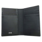 Dior Bifold Card Case Gravity Leather Black — view 6