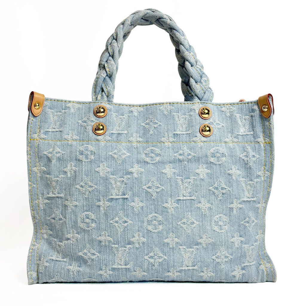 Louis Vuitton Monogram Denim Tote Togo PM 2-Way — view 2