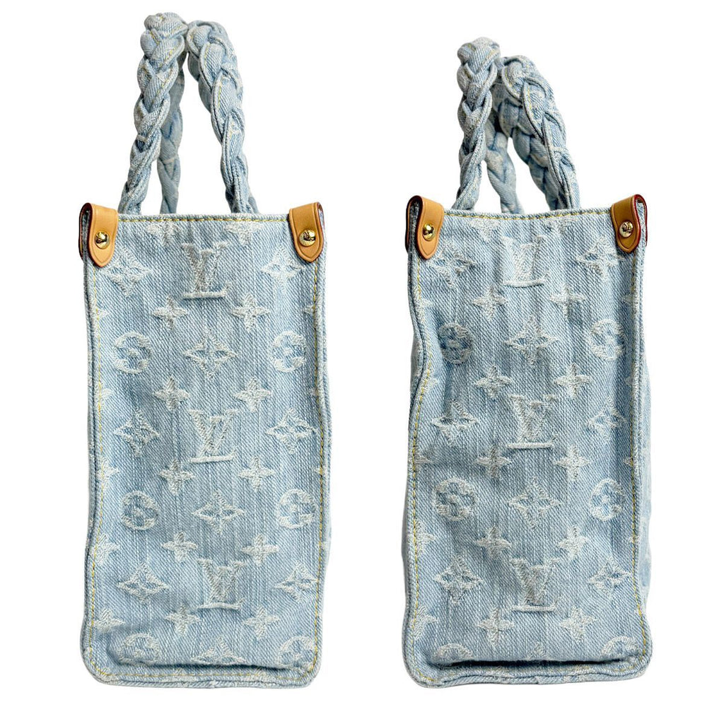 Louis Vuitton Monogram Denim Tote Togo PM 2-Way — view 4
