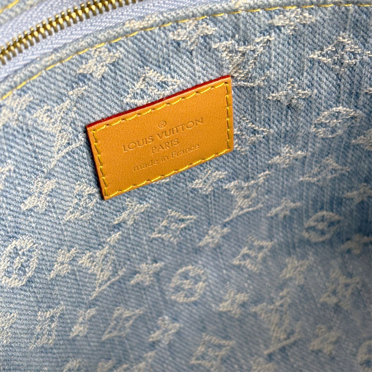 Louis Vuitton Monogram Denim Tote Togo PM 2-Way — view 9