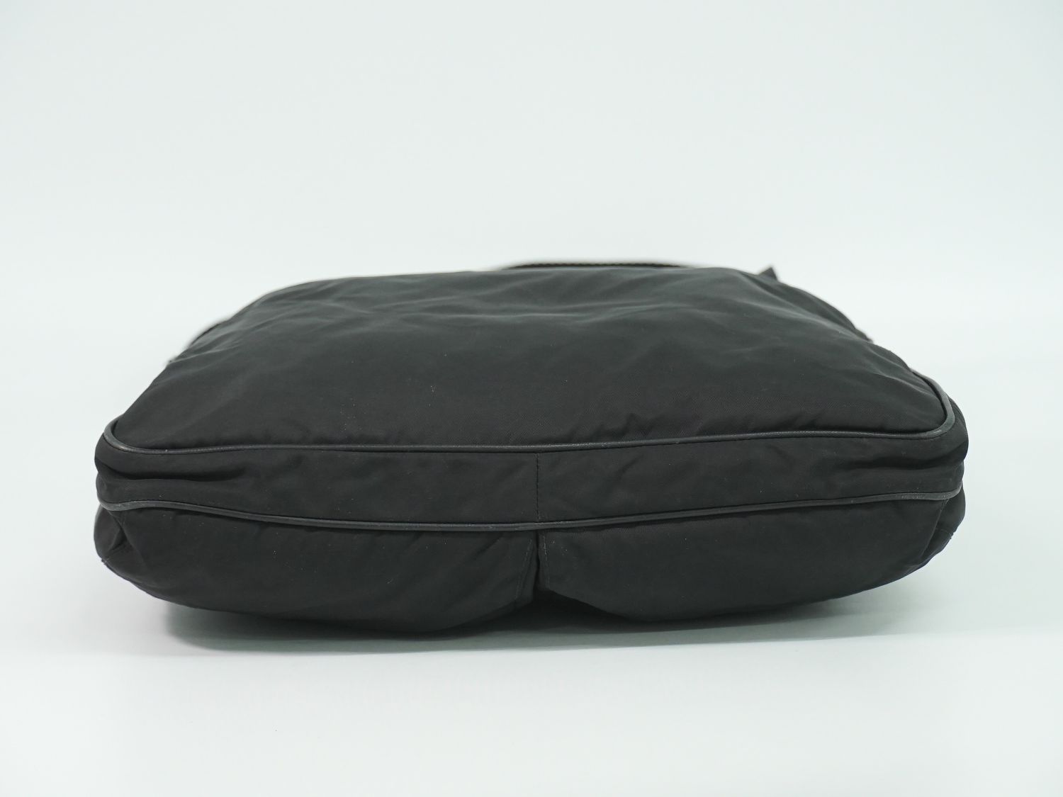 Prada Tessuto Shoulder Bag Pochette Nylon Black — view 3