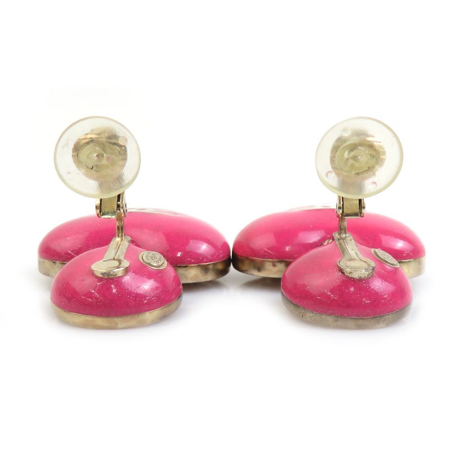 Chanel Earrings Pink — view 6