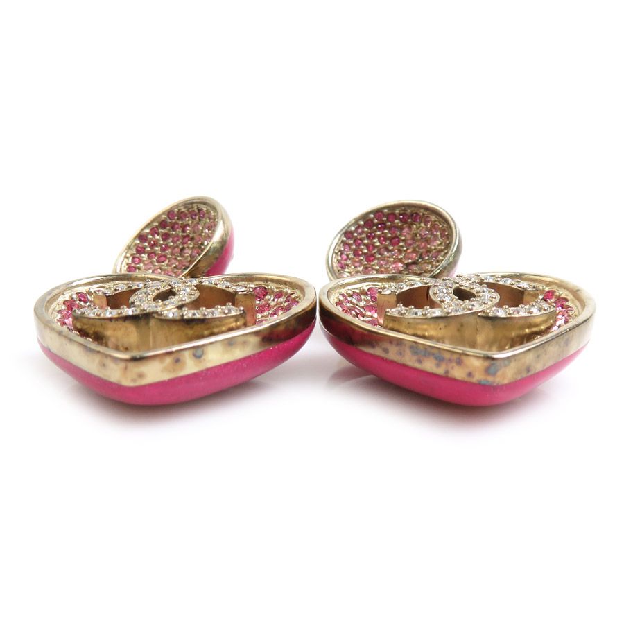 Chanel Earrings Pink — view 4