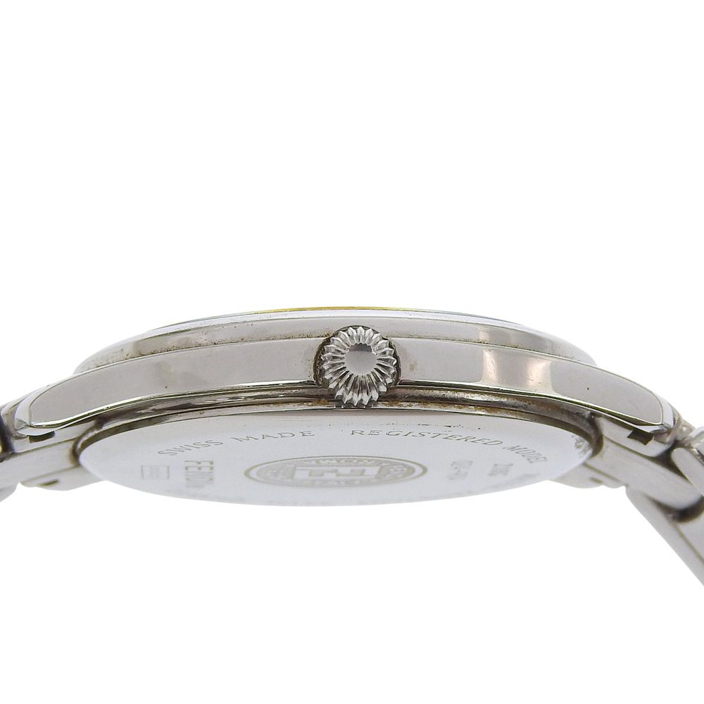Fendi Orologi Stainless Steel Quartz Analog Display Blanc Dial Watch — view 6