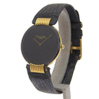 Dior Bakira 47 Stainless Steel Leather Quartz Analog Display Black Dial Watch — view 2
