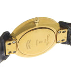 Dior Bakira 47 Stainless Steel Leather Quartz Analog Display Black Dial Watch — view 6