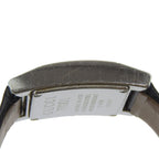 Gucci Stainless Steel Leather Quartz Analog Display Black Dial Watch — view 6