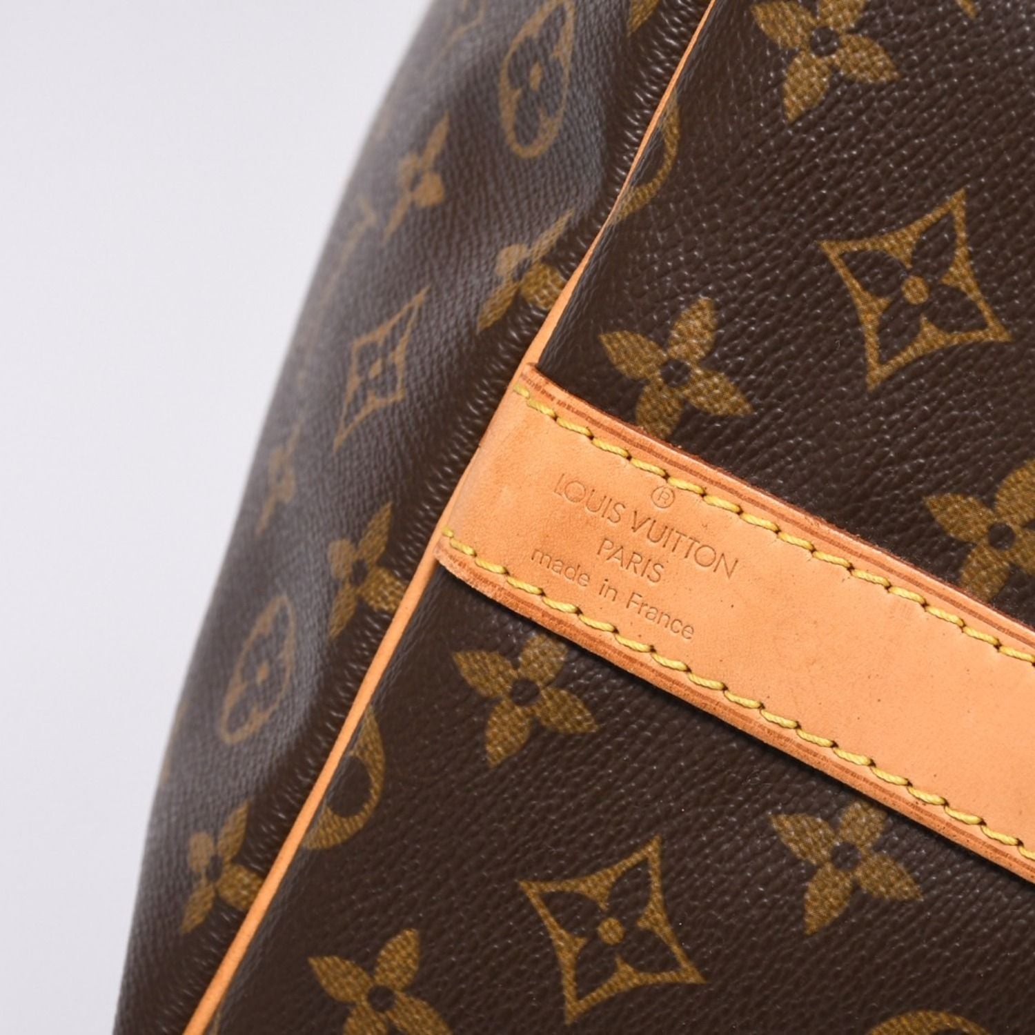 Louis Vuitton Keepall Bandouliere 60 Boston Bag Monogram Vachetta Leather Brown — view 7