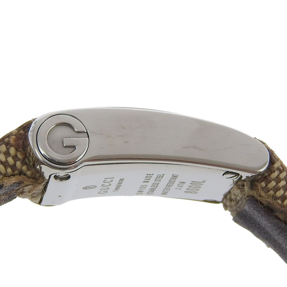Gucci Stainless Steel Quartz Analog Display Silver Dial Watch — view 7