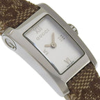 Gucci Stainless Steel Quartz Analog Display Silver Dial Watch — view 3