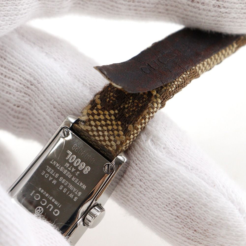 Gucci Stainless Steel Quartz Analog Display Silver Dial Watch — view 9