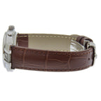Fendi Orologi Stainless Steel Leather White Quartz Analog Display Dial Watch — view 4