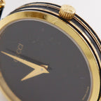 Gucci Sherry Line Gold Plated Quartz Analog Display Black Dial Watch — view 9
