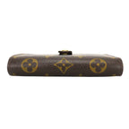 Louis Vuitton Bifold Wallet Porte Monet Viet Viennois Monogram Brown Clasp — view 3
