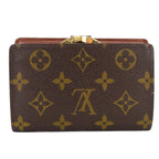 Louis Vuitton Bifold Wallet Porte Monet Viet Viennois Monogram Brown Clasp — view 2