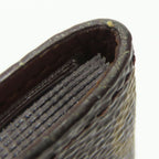Louis Vuitton Card Case Holder Cles D'presion Monogram Brown Clear — view 6