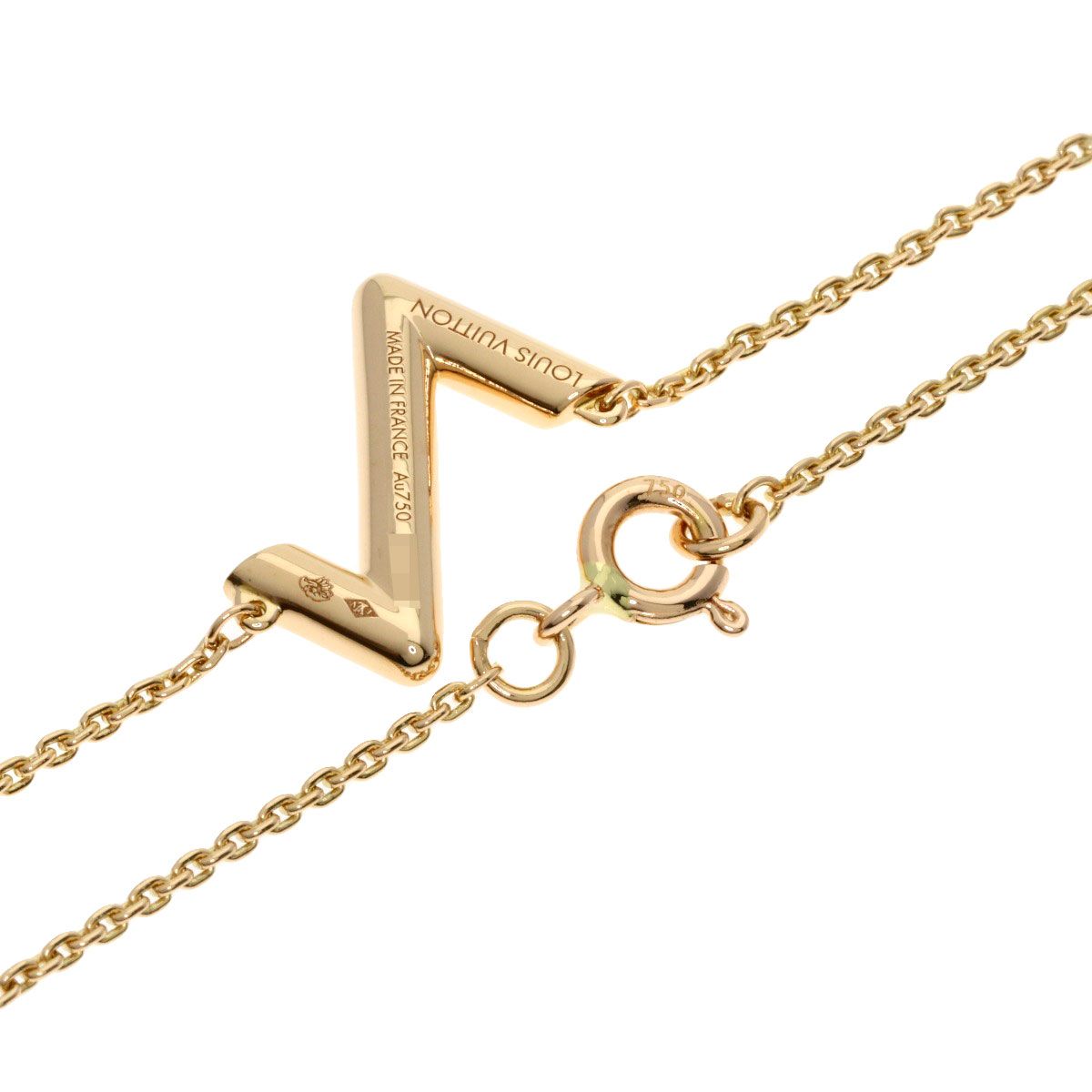Louis Vuitton Vault Up Side Down Necklace 18k Pink Gold — view 2
