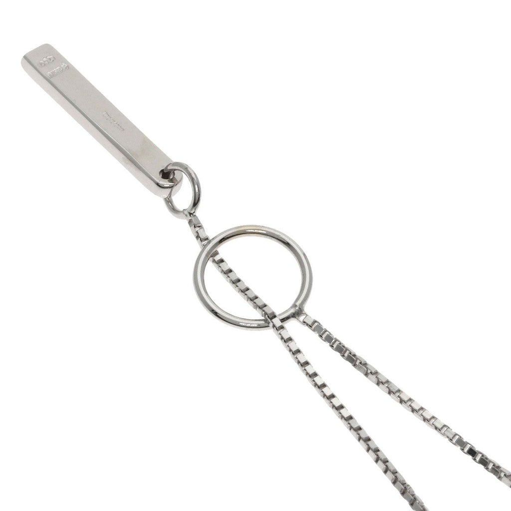 Gucci Lariat Necklace 18k White Gold — view 2