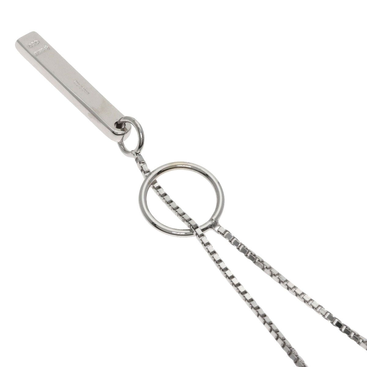 Gucci Lariat Necklace 18k White Gold — view 2