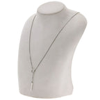 Gucci Lariat Necklace 18k White Gold — view 5