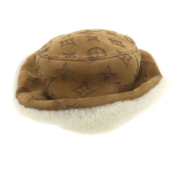 Louis Vuitton Chapeau Shearling Hat — view 2