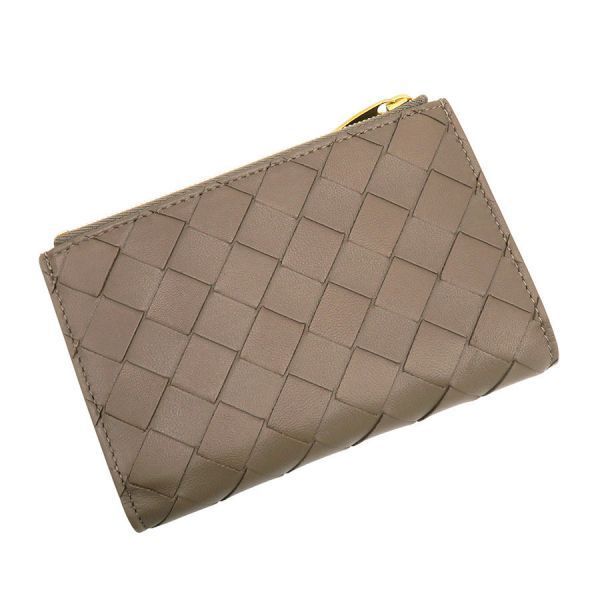 Bottega Veneta Intrecciato Bifold Zipper Wallet — view 2