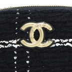 Chanel Quilted Tweed Chain Messenger Bag — view 5