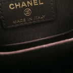 Chanel Quilted Caviar Chain Messenger Bag — view 8