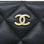 Chanel Quilted Caviar Chain Messenger Bag — view 5