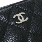Chanel Quilted Caviar Coin Case — view 5