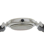 Fendi Stainless Steel Leather Quartz Analog Display Black Dial Watch — view 6