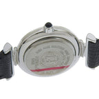 Fendi Stainless Steel Leather Quartz Analog Display Black Dial Watch — view 5