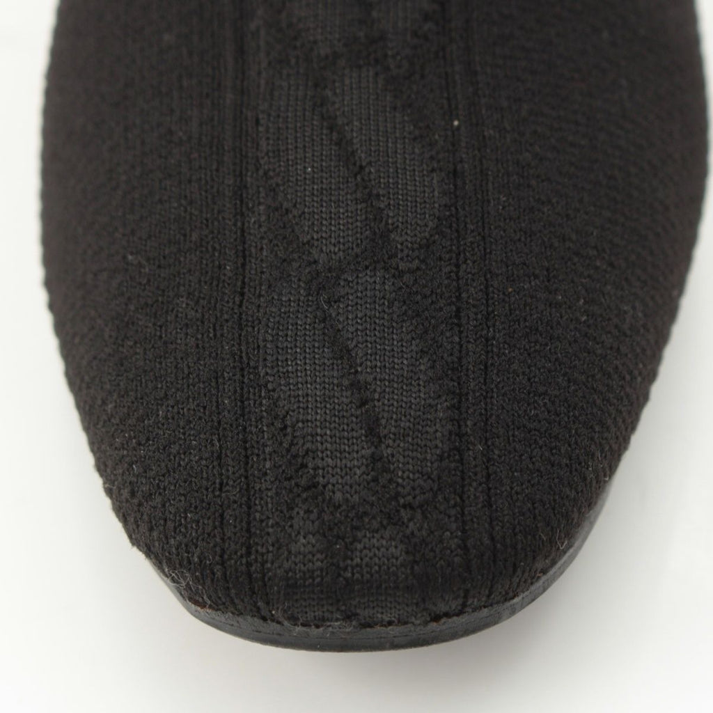 Hermes Knit Fontaine Long Boots Black 36 — view 7