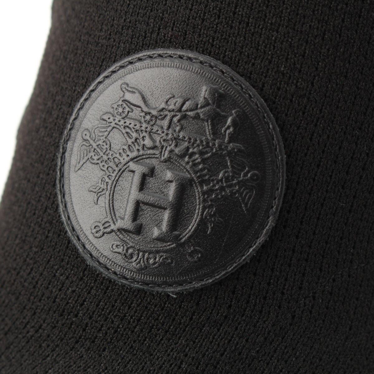 Hermes Knit Fontaine Long Boots Black 36 — view 8