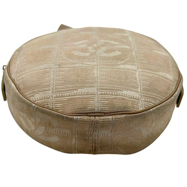 Chanel Neutral Pouch Beige New Travel — view 6