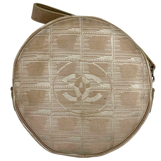 Chanel Neutral Pouch Beige New Travel — view 8